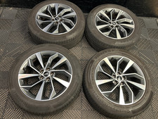 Audi Q5 19 Inch 8J Alloy Wheels and Tyres FY 80A601025BK ET39 S Line OEM Genuine
