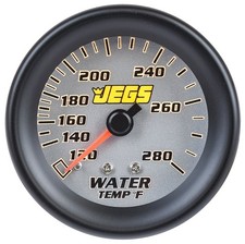 Jegs Water Temperature Gauge 2 116 In. Mechanical 120-280 Degrees F With