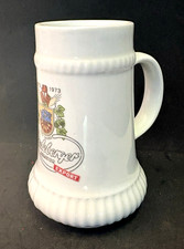 Bierkrug, Bembel 0,5 l 100 Jahre Radeberger Pilsner Export, Keramik aus Colditz