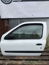 Porte Avant Gauche Pour RENAULT CLIO II 1998-2006 Couleur Blanche - Utilisé
