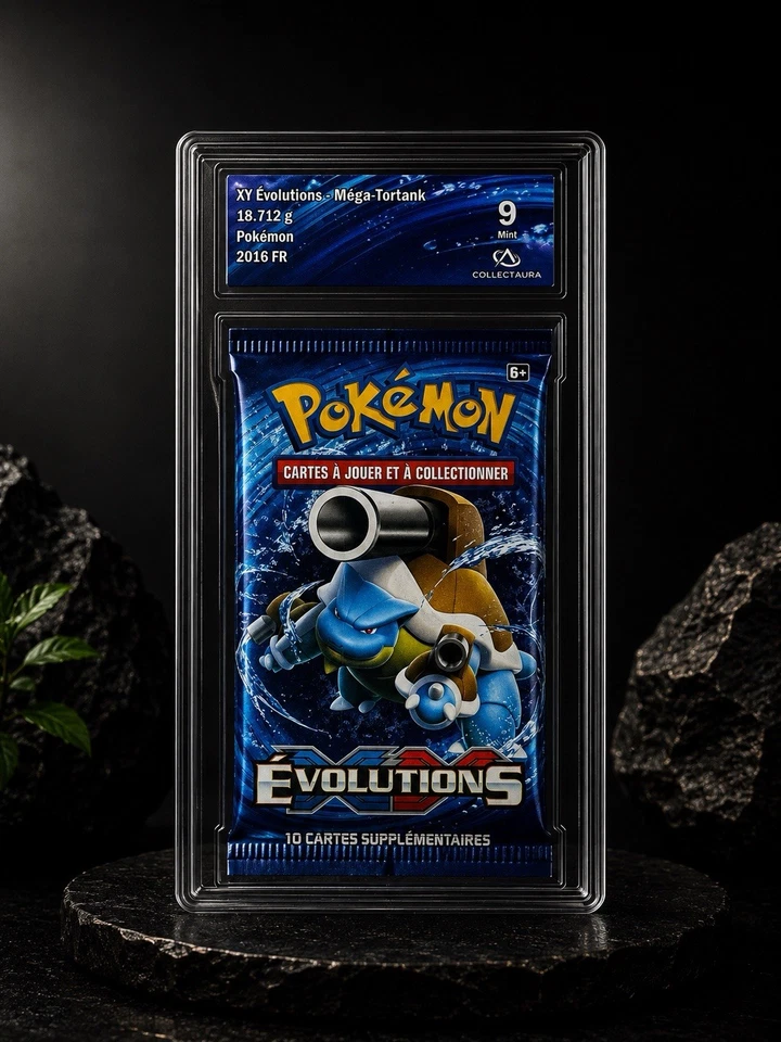 Booster Gradé Pokémon CA 9 XY Évolutions - Méga-Tortank FR - Photo 1/1