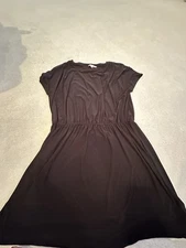 Annalee + Hope Black Short Sleeve Dress Sz XL