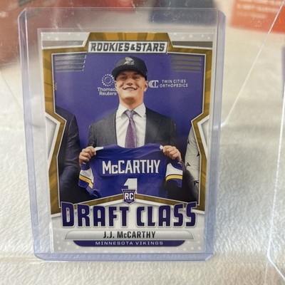 2024 Panini Rookies & Stars Draft Class - J.J. McCarthy, #DC-JMY, RC