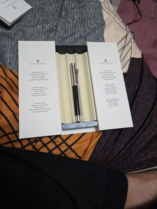 Graf von Faber-Castell Guilloche Black Rollerball Pen – Made in Germany