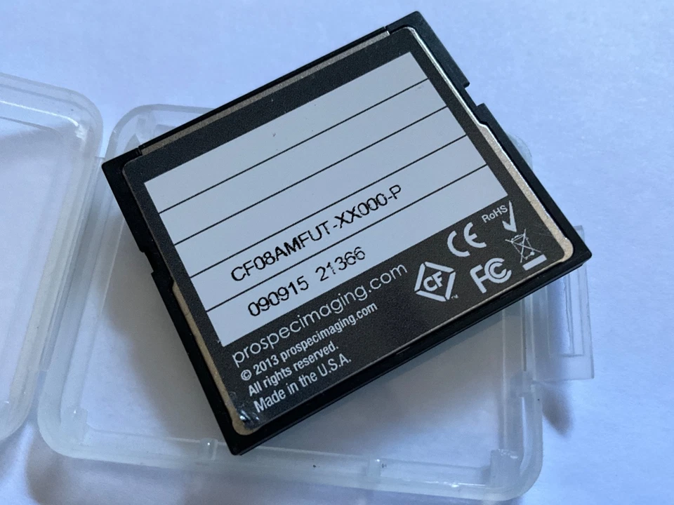1pcs 8gb ProSpec made USA compactflash memory cards for Nikon canon CF cameras - Image 2 of 2