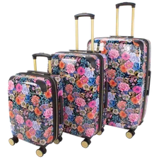 Jenni Chan Entin 3-Piece Hardside Luggage Set