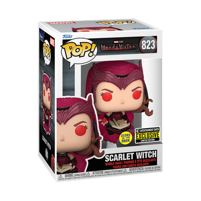 Funko Pop! Marvel: WandaVision - Scarlet Witch #823 Glow-in-the