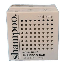 ( 1 ) kitsch NOURISHING  Solid SHAMPOO BAR 3.6 oz / 102 g CRUELTY-FREE 