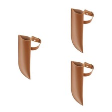 3-teiliger Sattelfahnenhalter, PU-Ledertasche, Outdoor-Pferdefahnentr&auml;ger &ndash;