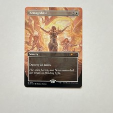 Wizards of the Coast MTG Armageddon Secret Lair Drop Borderless Sorcery Mythic
