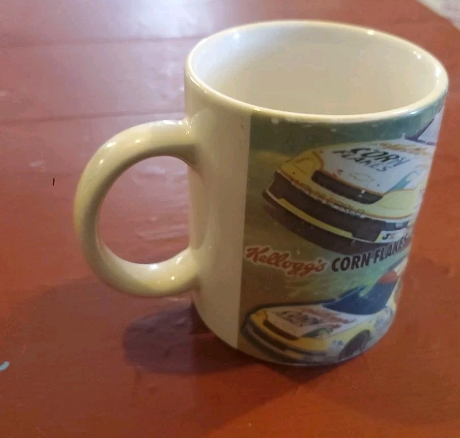 Vintage Terry Labonte #5 Kellogg's Corn Flakes Racing NASCAR Coffee Cup Mug 1996 - Image 4 of 4