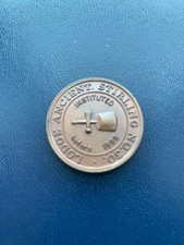 Lodge Ancient Stirling 30 Scottish Masonic Token Penny Coin 