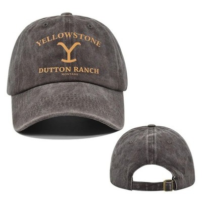 Yellowstone Dutton Ranch Baseball Cap UV Schutz Snapback Mütze Neu Visiere