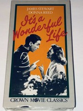 It's A Wonderful Life VHS,1946 James Stewart Donna Reed 44I1