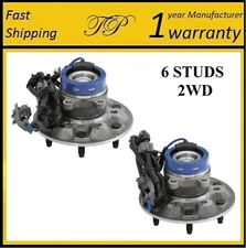FRONT Wheel Hub Bearing Assembly For GMC CANYON 2004-2008 2WD; SL; SLE (PAIR)