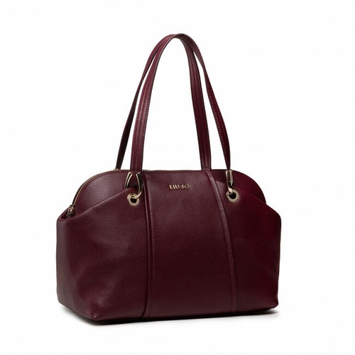 BORSA LIU JO DIVERTENTE AF1165 BAULETTO GRANDE SATCHEL BAG L BORDEAUX SALDI  NEW | eBay