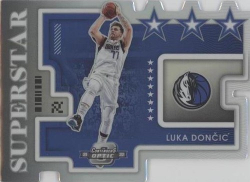 2021-22 Donruss Optic Splash! Luka Doncic Holo #4 PSA 10 GEM MINT