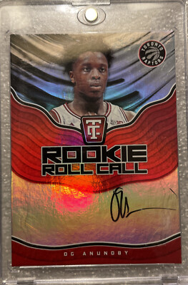 2017-18 OG Anunoby Panini Totally Certified Rookie Roll Call 