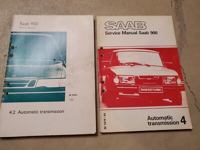 1979- Classic Saab 900 Factory Automatic Transmission  Service Repair Manual