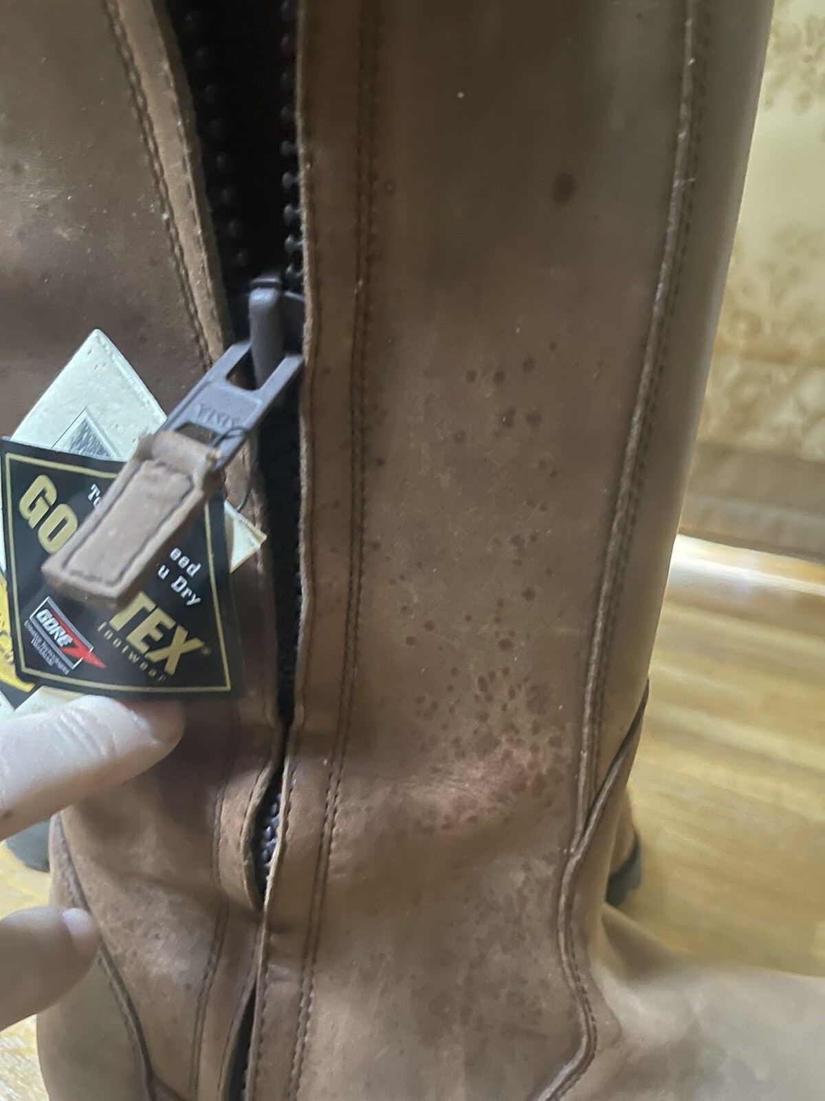 MUSTO PERFORMANCE GoreTex BUCKDEN Brown Tan Leather Shooting Boots