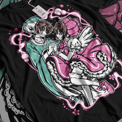 UNISEX - Kero Pudding Cups Tshirt, Cardcaptor Sakura Kinomoto Kero Cerberus 90s