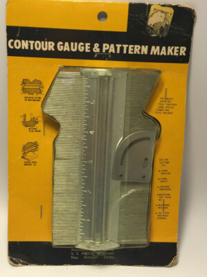 S. S. Kresge Company Contour Gauge & Pattern Maker Gauge 6'' long made in Japan
