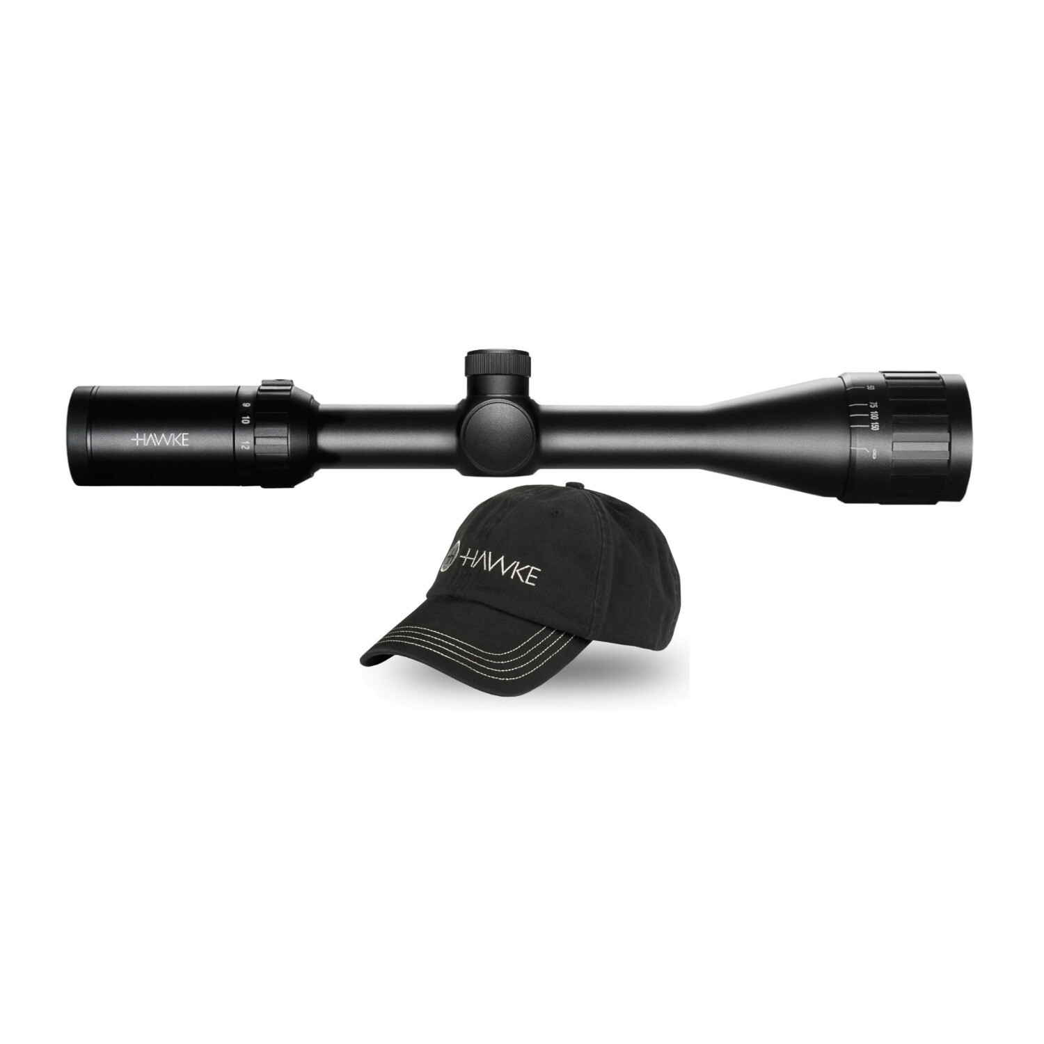 Оптический прицел Hawke Sport Optics Vantage 4-12x40 AO Mil Dot с потертой крышкой