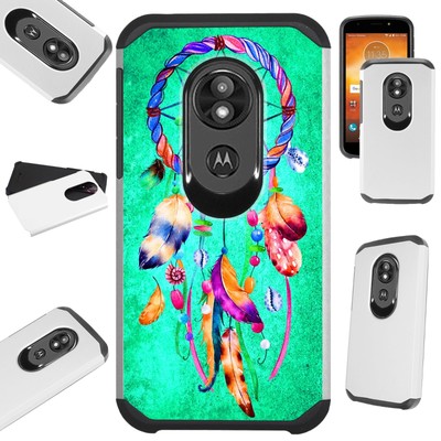 FUSION Case For Motorola Moto G7 Power/Supra/Plus Phone DREAM CATCHER TEAL