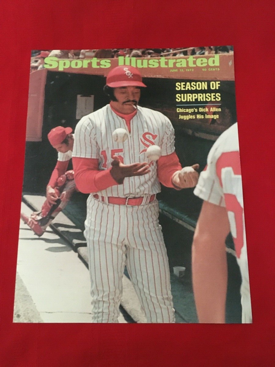1972 Dick Allen Sports Illustrated magazine cover print poster