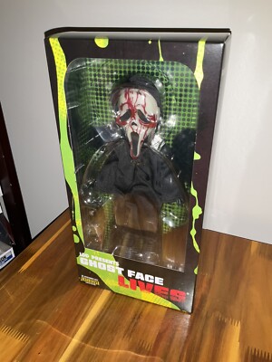 Ghost Face Living Dead Doll Bloody Glow-in-the-Dark Mezco Scream Horror New