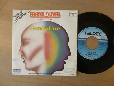 Frank Duval & Orchestra    Face To Face    7'' Single  Vinyl vg++  #1