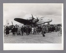 SHORT STIRLING V FUSELAGE ORIGINAL VINTAGE PRESS PHOTO RAF ROYAL AIR FORCE 6
