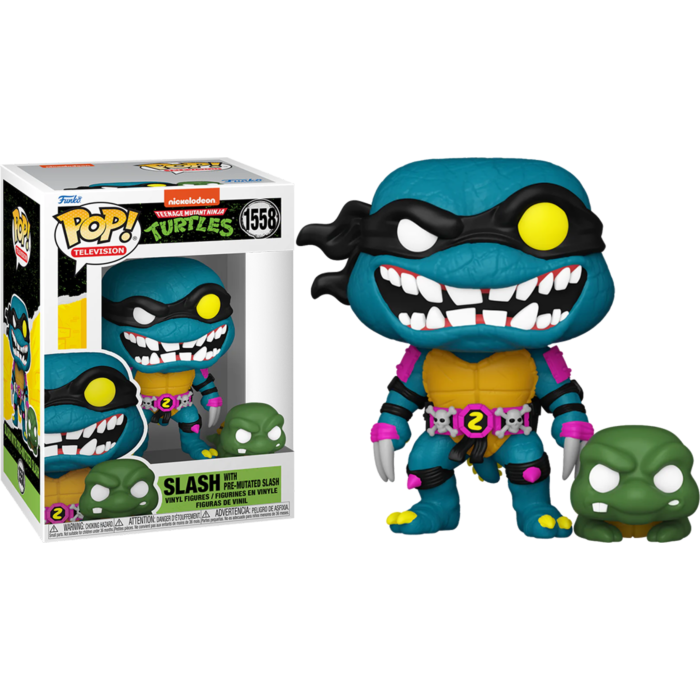 Teenage Mutant Ninja Turtles - Slash with Pre-Mutated Slash Pop