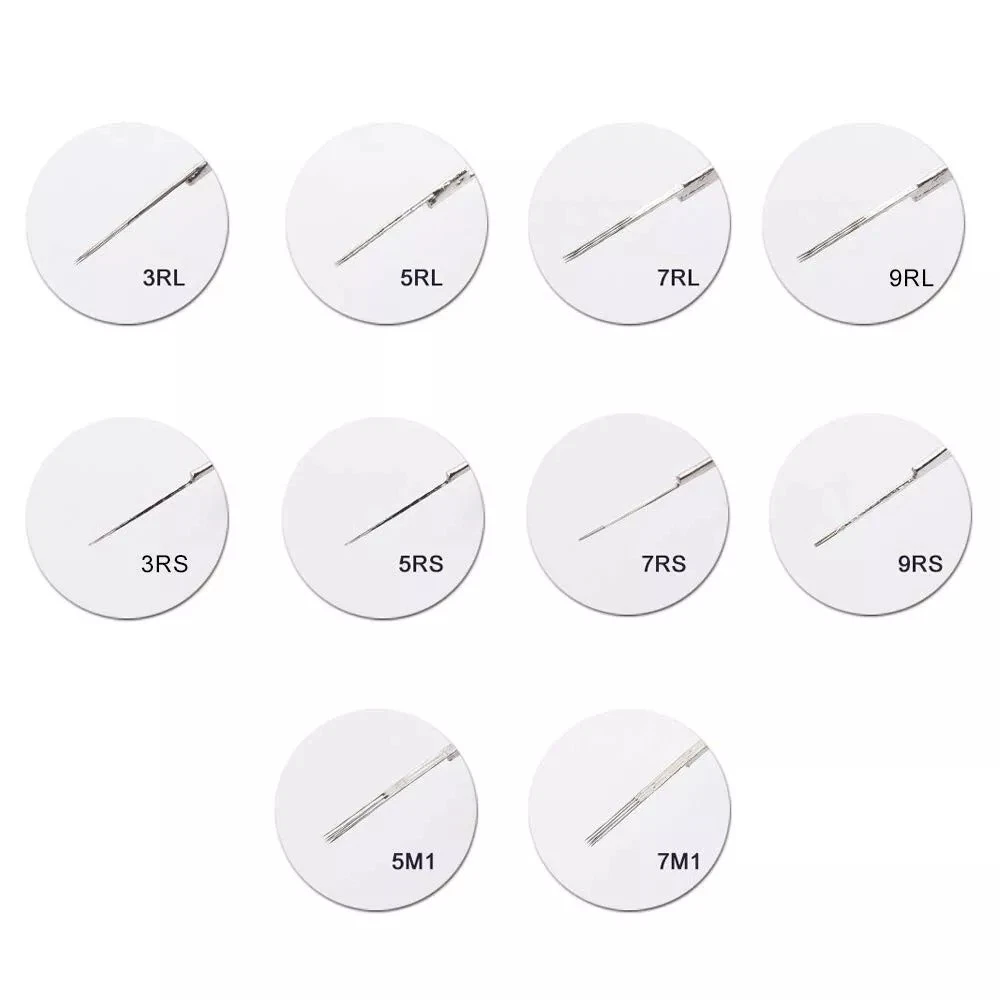 Jconly 200 Tattoo Needles Mixed 3RL, 5RL, 7RL, 9RL, 3RS, 5RS, 7RS, 9RS, 5M1, 7M1 - product detail image 6