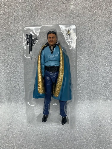 STAR WARS BLACK SERIES LANDO CALRISSIAN 40th Anniversary  in trimmed tray