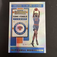 2019-20 Panini Contenders Conference Finals Ticket Mitchell Robinson #81 /125
