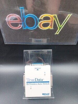Woods True Data Bi-Tronics Auto Switch 2-to-1  NO POWER SUPPLY 
