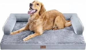 Large Dog Bed Orthopedic Washable - Beds Bolster - Medium XL Xlarge Big Dogs - M