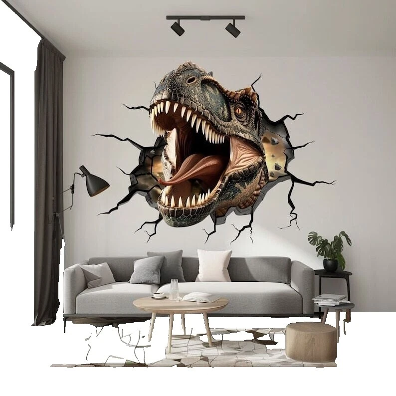 Living Room Dinosaurs Décor Decals, Stickers & Vinyl Art