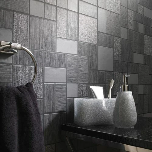 Top 162+ dark grey bathroom wallpaper 3tdesign.edu.vn