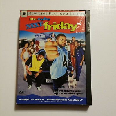 Next Friday, Ice Cube, New Line Platinum Series, DVD Video Movie, Rated R