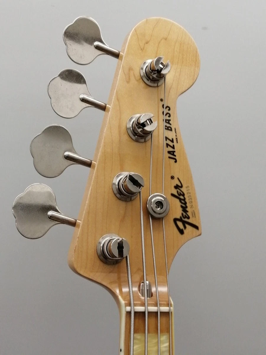 Fender Japan JB75-90 Jazz Bass Natural Made in Japan 1993-1994 MOD