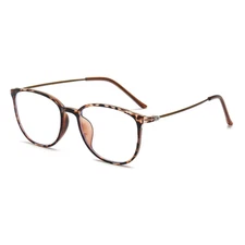 Unisex Square Anti Blue Light Myopia Nearsighted Glasses Fashion Frame Glasses