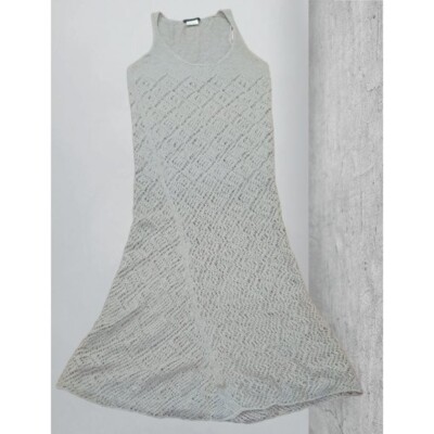 ROBERTO COLLINA Knit Dress Size S webbing - a delicate piece  Made in Italy