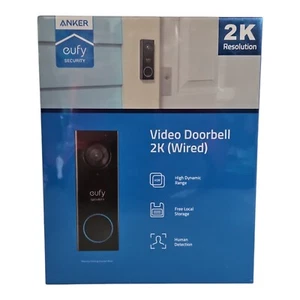 Eufy By Anker T8200 Wired Video Doorbell With Hdr & 2k Resolution