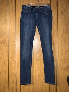 size 6 jeans in inches women's