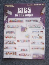 CROSS STITCH PATTERN BIBS BY THE BUNCH NO. 939 GREAT **MUST SEE **