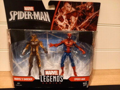 Marvel Universe / Legends 3.75 : pack Spiderman & The Shocker