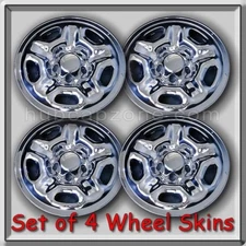 2014-2015 Toyota Tacoma Wheel Skins Chrome Hubcaps 15" Wheel Covers
