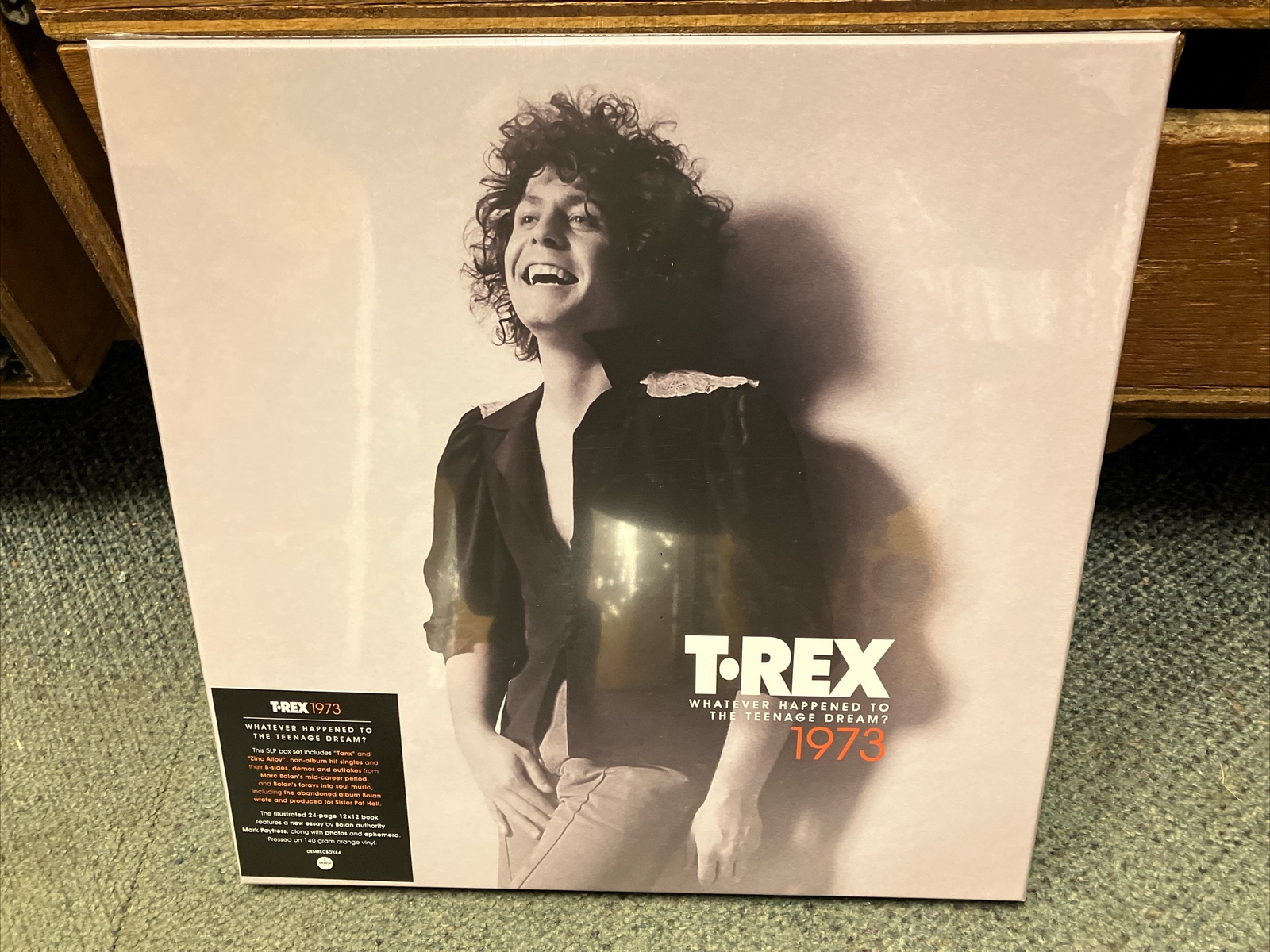 T.Rex - Whatever Happened to the Teenage Dream? 1973 - 5LP Orange Vinyl Box Set